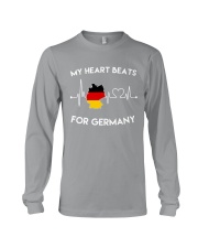 MY HEART BEATS FOR GERMANY Long Sleeve Tee thumbnail