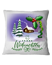 GERMAN MERRY CHRISTMAS Square Pillowcase thumbnail