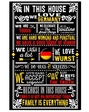 GERMAN HOUSE 24x36 Poster front