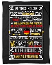 GERMAN HOUSE Small Fleece Blanket - 30" x 40" thumbnail