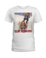 GERMAN MERRY CHRISTMAS Ladies T-Shirt thumbnail