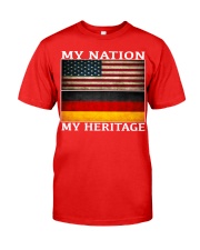 GERMAN AMERICAN Classic T-Shirt tile