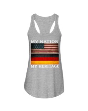 GERMAN AMERICAN Ladies Flowy Tank tile