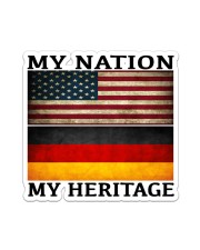GERMAN AMERICAN Sticker tile