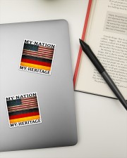 GERMAN AMERICAN Sticker - 2 pack (Vertical) aos-sticker-2-pack-vertical-lifestyle-front-19