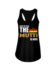 HAVE NO FEAR MUTTI IS HERE Ladies Flowy Tank thumbnail