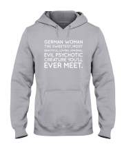 GERMAN WOMAN Hooded Sweatshirt thumbnail