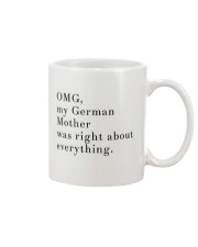 MY GERMAN MOTHER Mug front