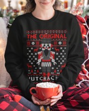 THE ORIGINAL NUTCRACKER Crewneck Sweatshirt custom-crewneck-sweatshirt-lifestyle-front-123