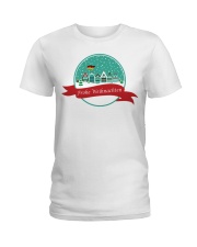 GERMAN MERRY CHRISTMAS Ladies T-Shirt thumbnail