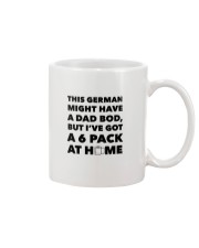 THIS GERMAN MIGHT HAVE A DAD BOD Mug tile