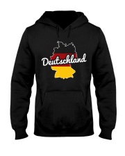 GERMAN MAP AND FLAG Hooded Sweatshirt tile