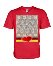 TO MY ENKELKIND V-Neck T-Shirt tile