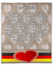 TO MY ENKELKIND Fleece Blanket tile