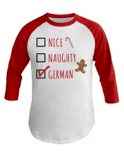 NICE NAUGHTY GERMAN Baseball Tee thumbnail
