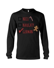 NICE NAUGHTY GERMAN Long Sleeve Tee thumbnail