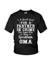 OMA FUNNY PARTNER IN CRIME Youth T-Shirt front