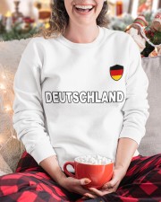 DEUTSCHLAND GERMANY Crewneck Sweatshirt custom-crewneck-sweatshirt-lifestyle-front-125