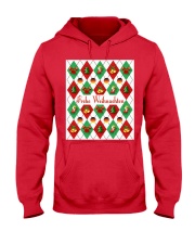 FROHE WEIHNACHTEN GERMAN CHRISTMAS Hooded Sweatshirt thumbnail