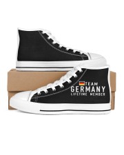 TEAM GERMANY LIFETIME MEMBER Women's High Top White Shoes tile