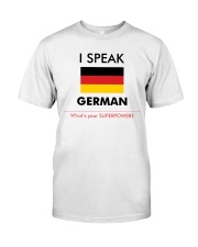 I SPEAK GERMAN Classic T-Shirt thumbnail