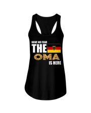 HAVE NO FEAR OMA IS HERE Ladies Flowy Tank thumbnail