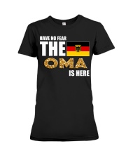 HAVE NO FEAR OMA IS HERE Premium Fit Ladies Tee thumbnail