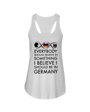 EVERYBODY SHOULD BELIEVE IN SOMETHING I BELIEVE I Ladies Flowy Tank tile