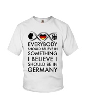 EVERYBODY SHOULD BELIEVE IN SOMETHING I BELIEVE I Youth T-Shirt tile