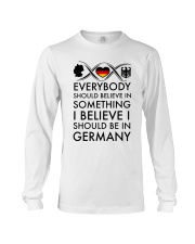 EVERYBODY SHOULD BELIEVE IN SOMETHING I BELIEVE I Long Sleeve Tee tile