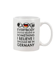 EVERYBODY SHOULD BELIEVE IN SOMETHING I BELIEVE I Mug tile