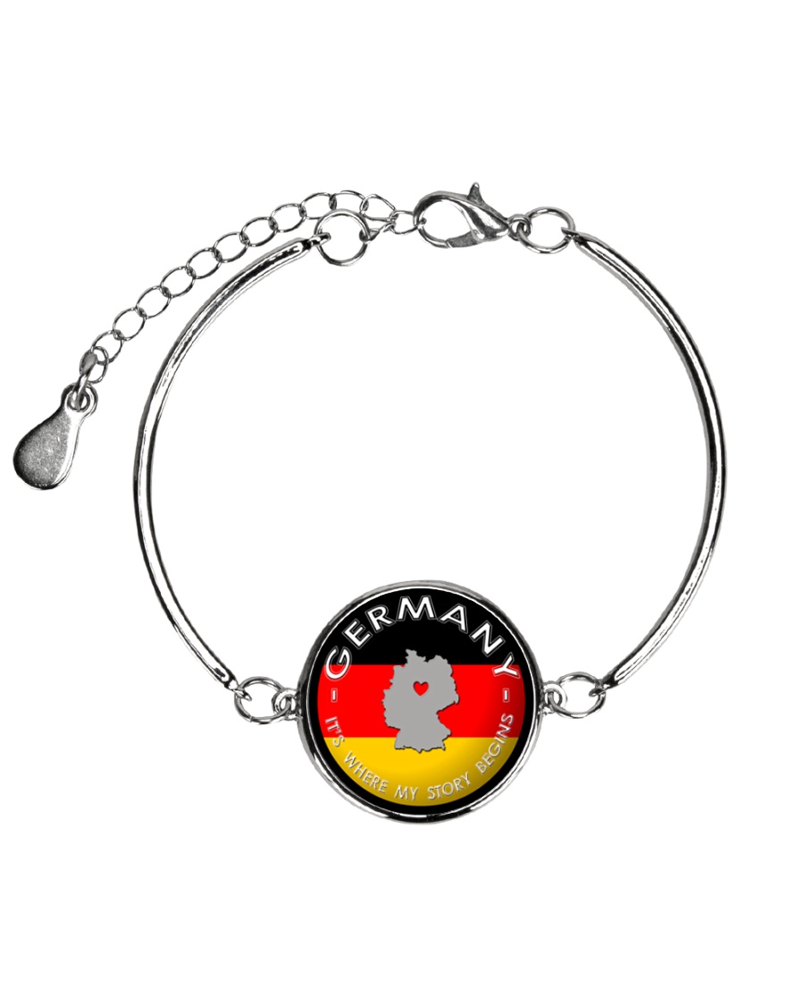 GERMANY STORY Metallic Circle Bracelet