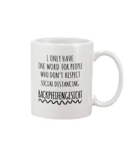 I ONLY HAVE ONE WORD FOR PEOPLE WHO DON'T RESPECT Mug tile