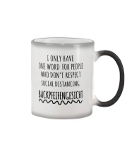 I ONLY HAVE ONE WORD FOR PEOPLE WHO DON'T RESPECT Color Changing Mug tile