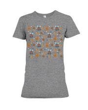 GERMAN PATTERN Premium Fit Ladies Tee tile