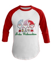GERMAN MERRY CHRISTMAS Baseball Tee thumbnail