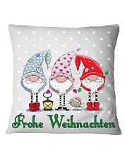 GERMAN MERRY CHRISTMAS Square Pillowcase front