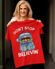 DON'T STOP BELIEVIN' Classic T-Shirt apparel-classic-tshirt-lifestyle-front-118