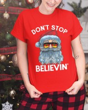 DON'T STOP BELIEVIN' Classic T-Shirt custom-t-shirts-classic-lifestyle-front-329