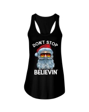 DON'T STOP BELIEVIN' Ladies Flowy Tank tile