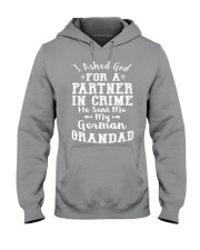GERMAN GRANDAD FUNNY PARTNER IN CRIME Hooded Sweatshirt thumbnail