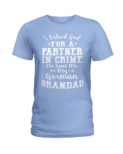 GERMAN GRANDAD FUNNY PARTNER IN CRIME Ladies T-Shirt thumbnail