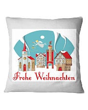 GERMAN MERRY CHRISTMAS Square Pillowcase thumbnail