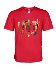 GERMANY V-Neck T-Shirt tile