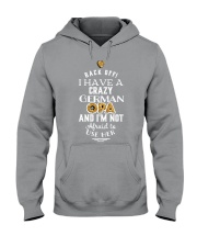 BACK OFF I HAVE A CRAZY GERMAN OPA Hooded Sweatshirt thumbnail