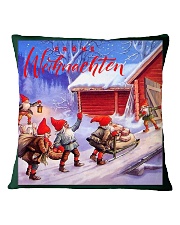 GERMAN MERRY CHRISTMAS Square Pillowcase front