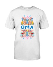 GERMAN OMA FOLK Classic T-Shirt front