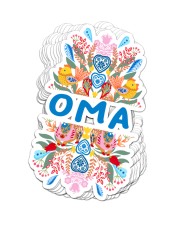 GERMAN OMA FOLK Sticker tile