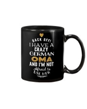 BACK OFF I HAVE A CRAZY GERMAN OMA Mug thumbnail