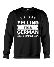 GERMAN YELLING FUNNY Crewneck Sweatshirt thumbnail